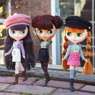 New items from "Dear Darling Fashion for Dolls" produced by Junie Moon are now available!