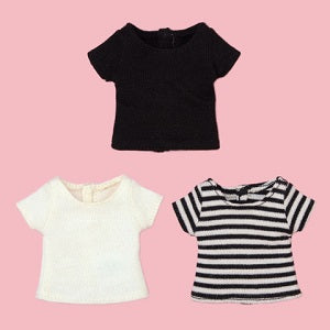 The Basic T-shirt set from "Dear Darling Fashion for Dolls," produced by Junie Moon, is available again!