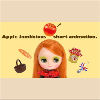 ジュニームーンYouTubeチャンネルより「『Blythe Short Animation♡　Apple Jamlicious』」のお知らせです！