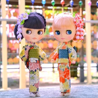 New item “Yukata Set” from Dear Darling fashion for dolls produced by Junie Moon is now on sale!