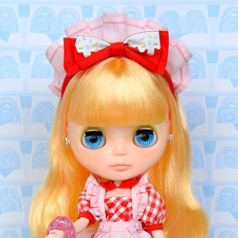 Neo Blythe "Donna Doughnut" sales schedule.