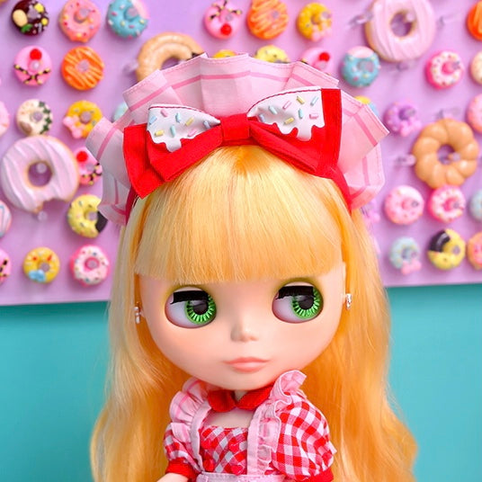 Here are the final specifications for Neo Blythe "Donna Doughnut".