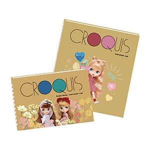 Two new items, "Croquis Notebook Pocket" and "Croquis Notebook Square," are now available in the Blythe Goods lineup!
