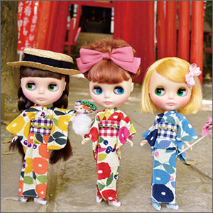 From Dear Darling fashion for dolls, Flower Yukata and Club Yukata!