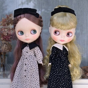 New item “Big Collar Shirt Dress Set” from Dear Darling fashion for dolls produced by Junie Moon is now on sale!