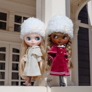 Dear Darling fashion for dolls: Luxurious Cape Coat!