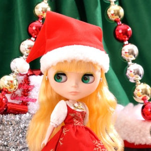 Junie Moonプロデュース Dear Darling fashion for dolls から新アイテム「サンタ帽」が発売です！