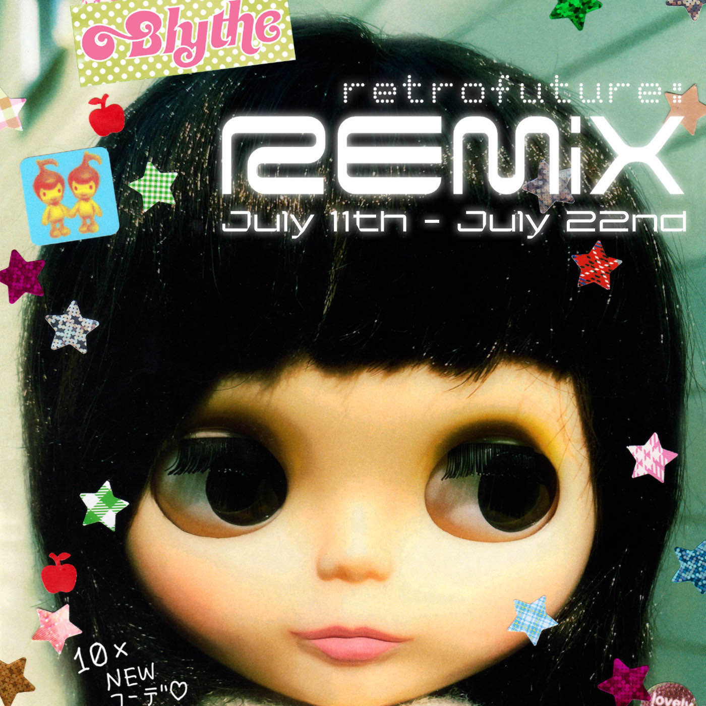 "Retrofuture Remix, Blythe!" exhibition will be held at Such As,Gallery from July 11!