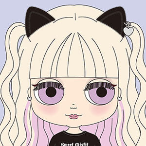 Revealing the illustration of Neo Blythe "mimi LALA nyan".