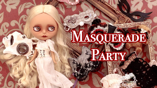 YouTube: OOAK Blythe Exhibition "Masquerade Party" at Junie Moon Daikanyama