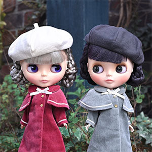 A new item, the "Cape Coat", is being released from Junie Moon's Dear Darling fashion line for dolls!