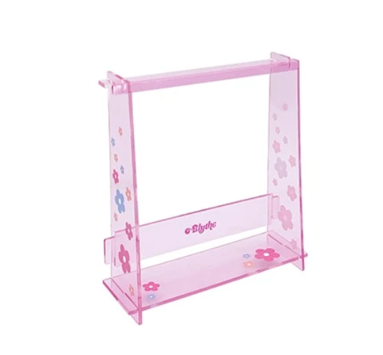 Blythe Acrylic Hanger Rack now here to complete your closet!