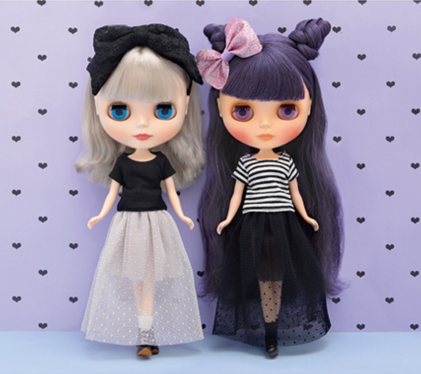 "Basic T-shirt set” from Dear Darling Fashion for Dolls produced by Junie Moon is now available