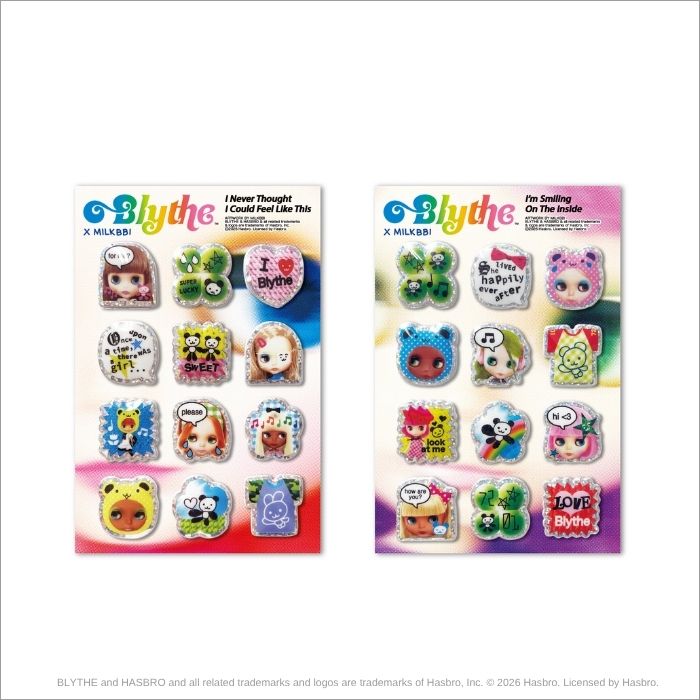 3月新商品「ブライスぷくぷくシール」のお知らせです！