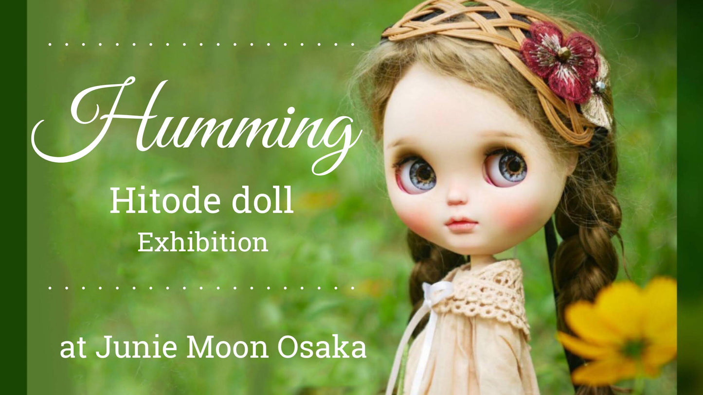 Junie Moon YouTube Video: Blythe Exhibition：Hitode doll個展 「Humming」in Junie Moon Osaka