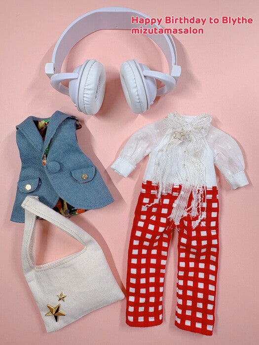 Dress set (Neo Blythe size) "♡Happy Birthday to Blythe♡" by ミヅタマサロン(Mizutama salon)