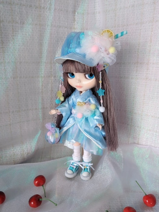 ドレスセット（ネオブライスサイズ）「ソーダフロート〜レモン〜」by あっＰ〜彩色工房〜