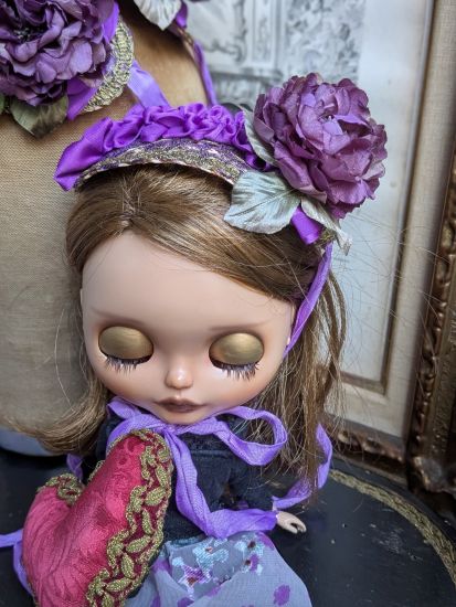 Dress set (Neo Blythe Size) "Classical flower headdress" by Cat's tail