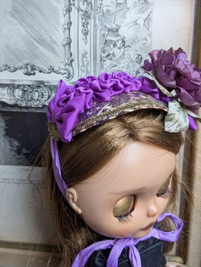 Dress set (Neo Blythe Size) "Classical flower headdress" by Cat's tail