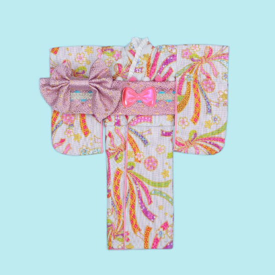 Dear Darling fashion for dolls「リボン柄着物セット」