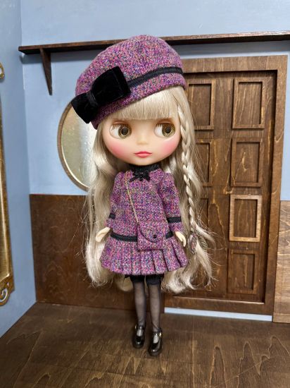 Dress set (Neo Blythe Size) “A Little Grown-Up Look” by Chirimenjako