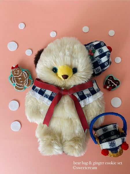 テディベア　　Ginger Cookie Cookie Run Kingdom Happy Day Ginger Brave Plush Doll Stuffed Toy