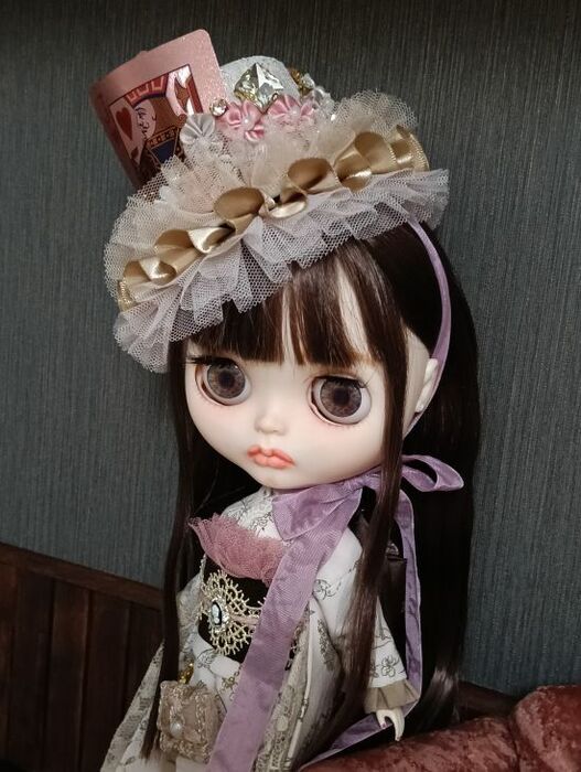 Dress set (Neo Blythe Size) “Pink Trump Hat Girl” by 夢人屋呉服店 (Yumetoya Gofukuten)