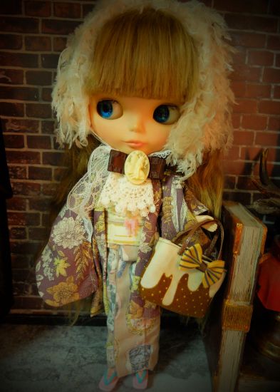 Dress set (Neo Blythe Size) “Cat and Valentine” by chic☆rin