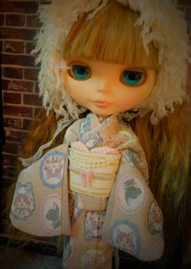 Dress set (Neo Blythe Size) “Cat and Valentine” by chic☆rin