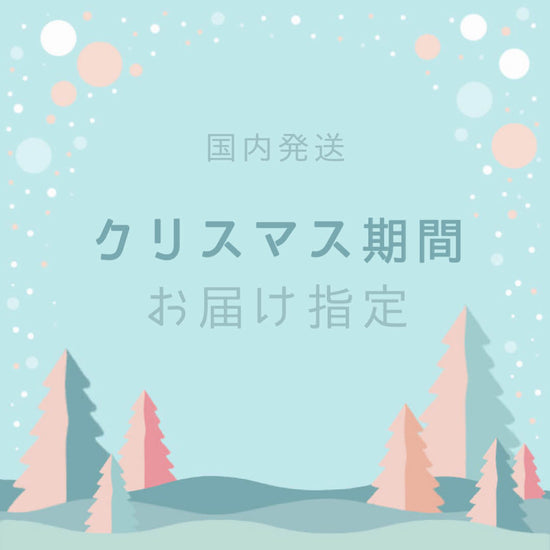 ＜日本発送＞選べるクリスマスお届け日