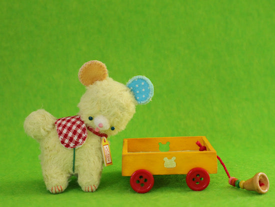 ☆OOAK☆ Plush Toy “Konpeito-chan and TOY Wagon” by pipo pipo*