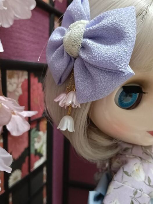 Dress set (Neo Blythe Size) “Lily of the Valley” by 夢人屋呉服店 (Yumetoya Gofukuten)