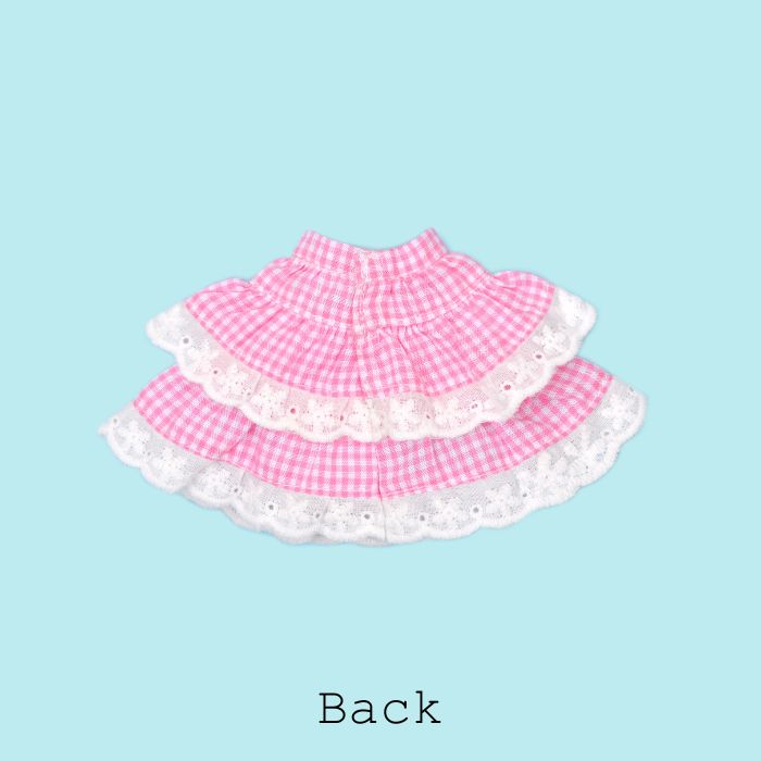 Dear Darling fashion for dolls  "mezzo piano Gingham Check Dress Set "