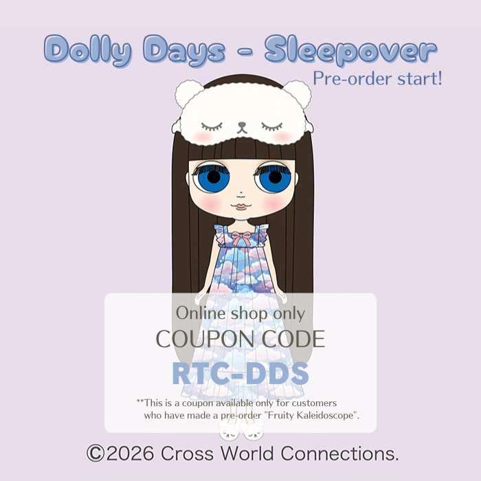 [first Pre-order] Neo Blythe "Dolly Days - Sleepover"