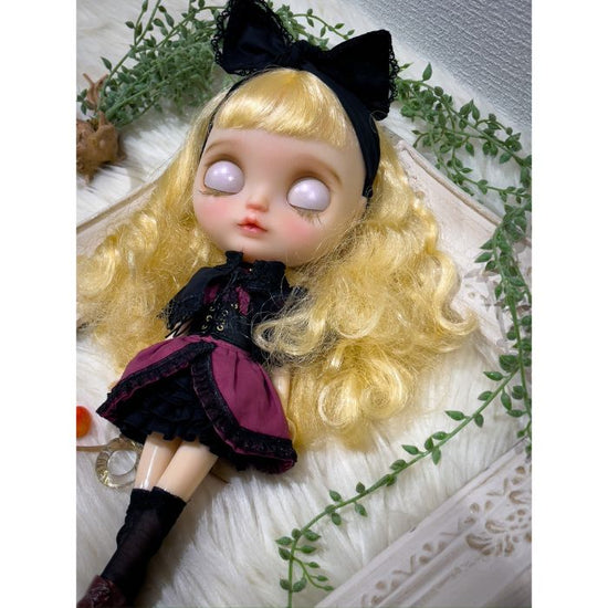 ☆OOAK☆Artist's original doll "BLACK SNOW" by Pon doll × Ane's