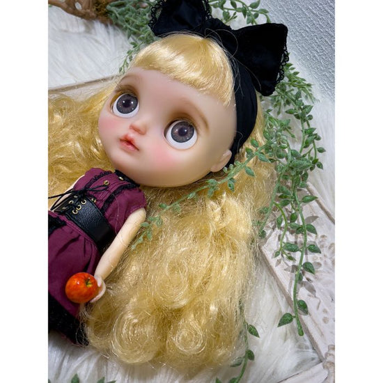 ☆OOAK☆Artist's original doll "BLACK SNOW" by Pon doll × Ane's
