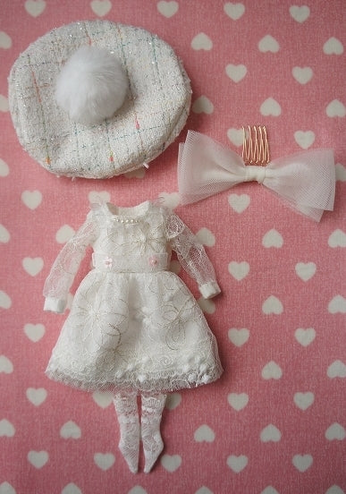 Dress set (Neo Blythe Size) "Sugar" by 庵のてづくりショップ（Ann's handcraft shop）