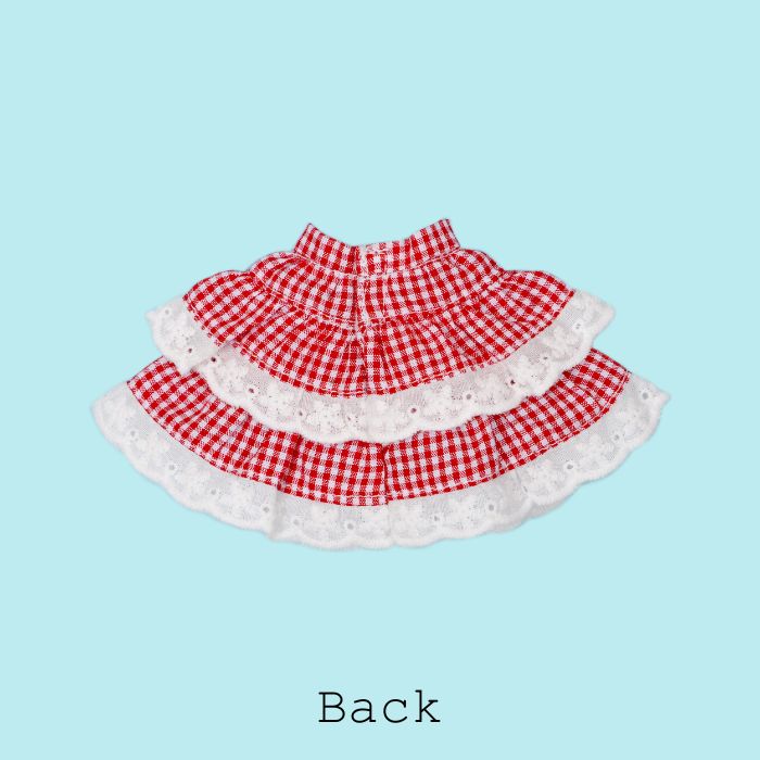 Dear Darling fashion for dolls  "mezzo piano Gingham Check Dress Set "