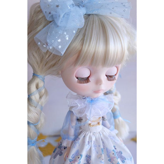 Load image into Gallery viewer, ☆OOAK☆Artist&amp;#39;s original doll &amp;quot;Aurora Blue Days” by  雨蘭(Uran) × Ms LUTRA
