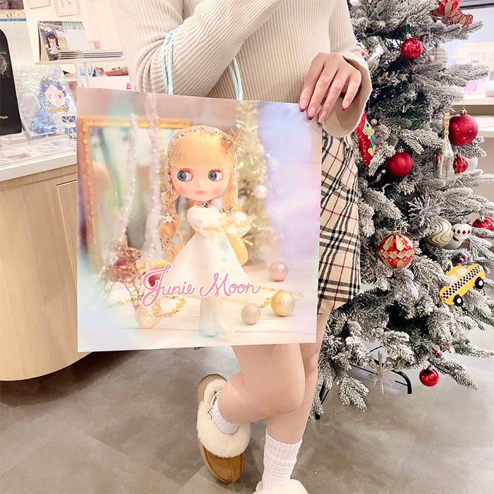 Junie Moon original "Shopping bag M size (Christmas limited pattern)"