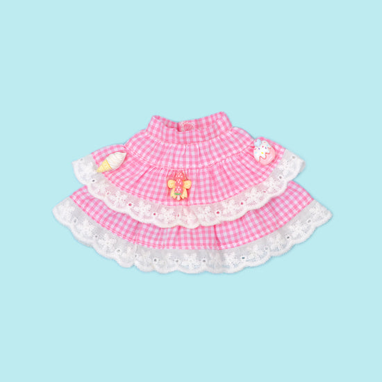 Dear Darling fashion for dolls  "mezzo piano Gingham Check Dress Set "