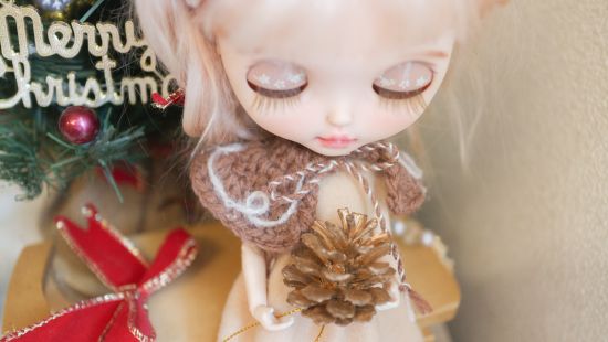 ドレスセット（ネオブライスサイズ）「𝐿𝑎𝑒𝑡𝑖𝑡𝑖𝑎 𝐶𝑜𝑙𝑙𝑒𝑐𝑡𝑖𝑜𝑛 〝Miss Gingerbread〟」by Laetitia