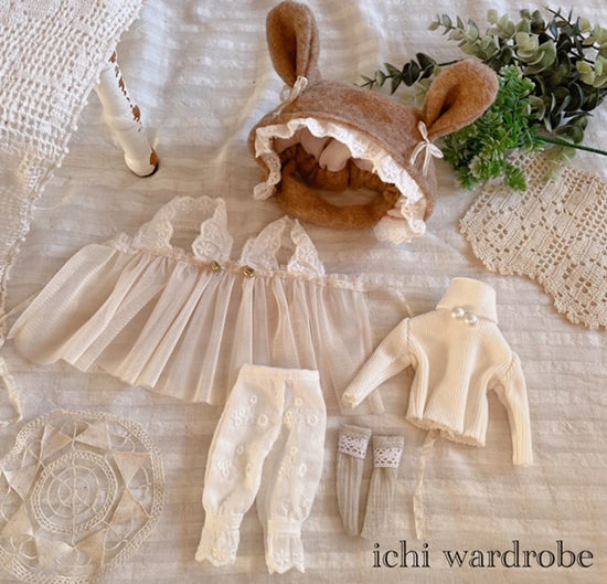 Dress set (Neo Blythe Size) "White Valentine♡" by ichi