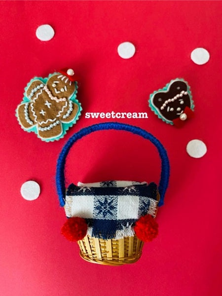 ☆OOAK☆ぬいぐるみ「bear bag & ginger cookie set 」by sweetcream