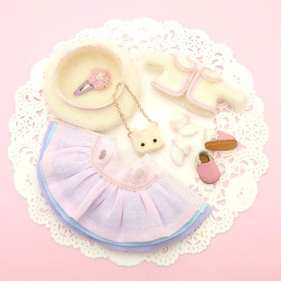 Dress set (Petit Blythe Size) “Petit Blythe Cat Dress Set” by kumikumi