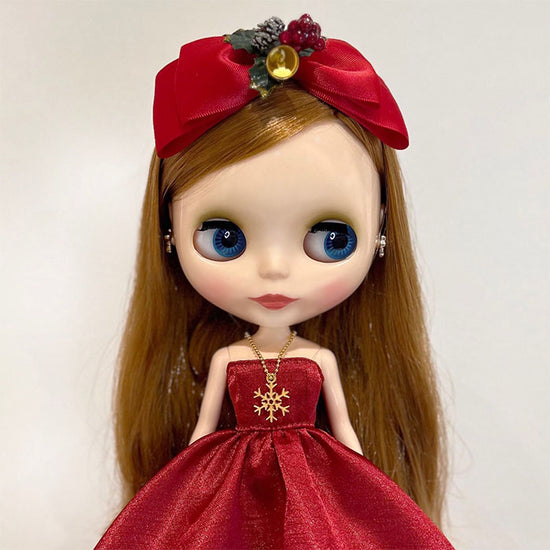 Accessories for dolls "Snowflake Pendant"