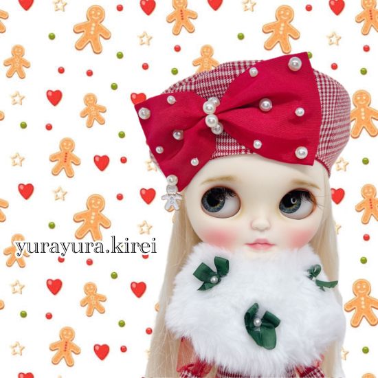 ドレスセット（ネオブライスサイズ）「Happy Christmas 」by yurayura.kirei