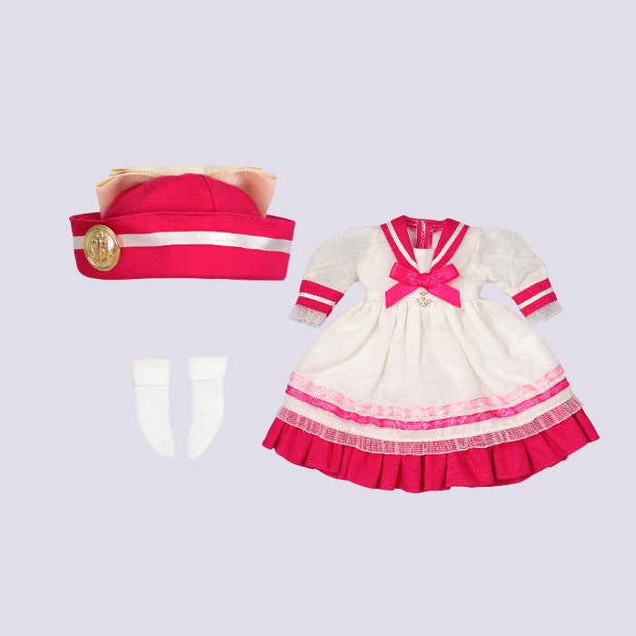 Dear Darling fashion for dolls「セーラーセット（ピンク）」