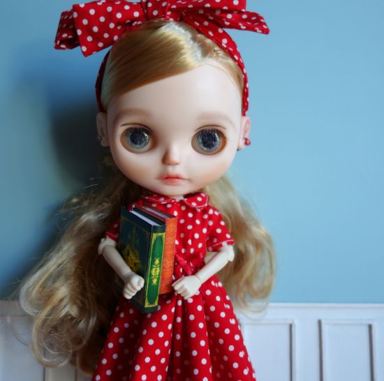 Dress set (Neo Blythe Size) "Populaire (The Typist!)" by Look at me!