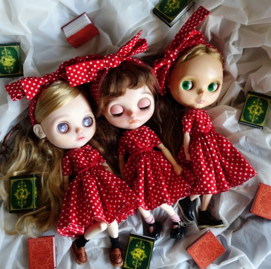 Dress set (Neo Blythe Size) "Populaire (The Typist!)" by Look at me!